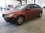 2012 Chevrolet Cruze Lt Burgundy vin: 1G1PF5SC9C7353293