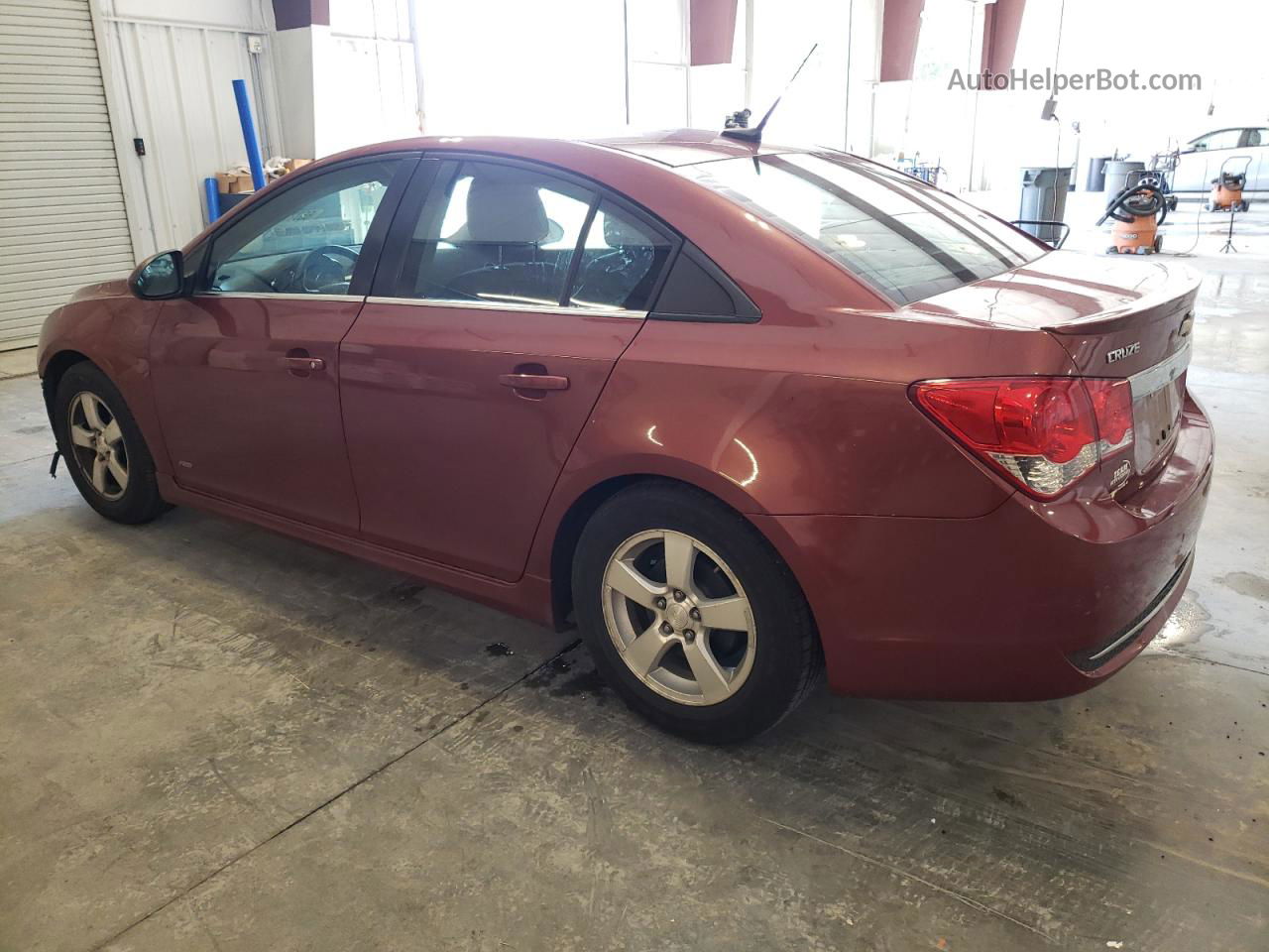 2012 Chevrolet Cruze Lt Burgundy vin: 1G1PF5SC9C7353293