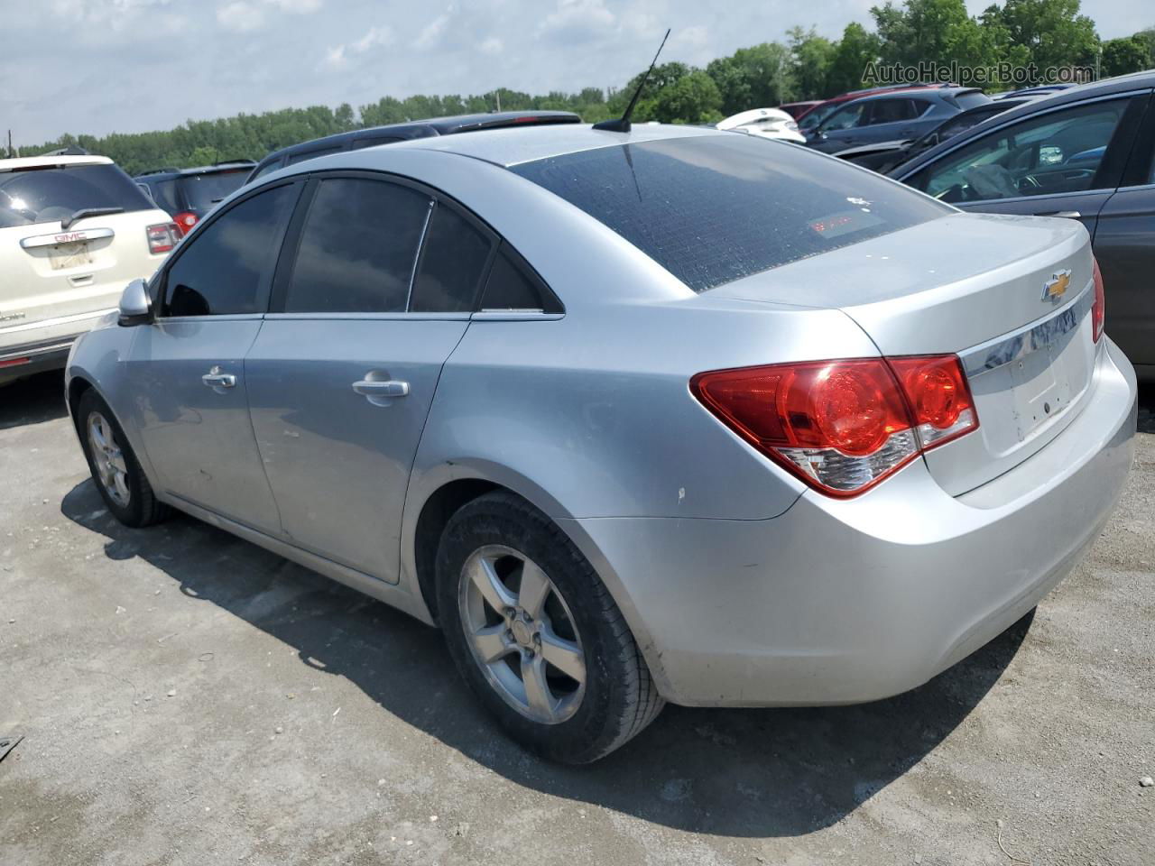 2012 Chevrolet Cruze Lt Silver vin: 1G1PF5SCXC7107966