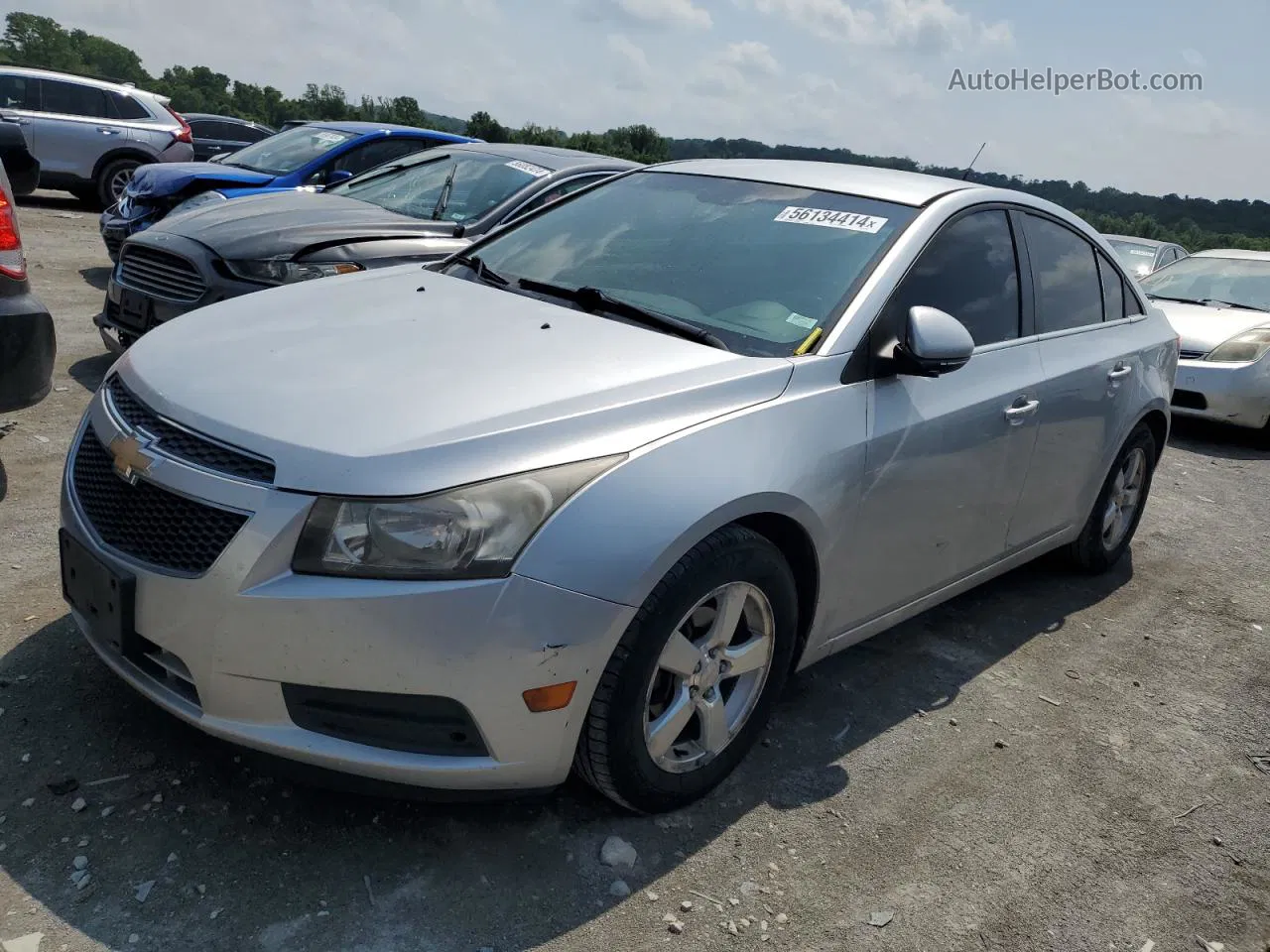 2012 Chevrolet Cruze Lt Серебряный vin: 1G1PF5SCXC7107966