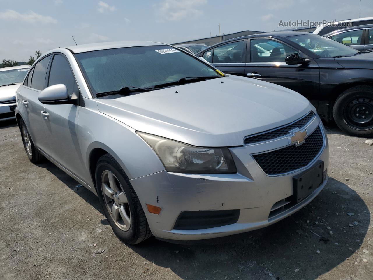 2012 Chevrolet Cruze Lt Silver vin: 1G1PF5SCXC7107966