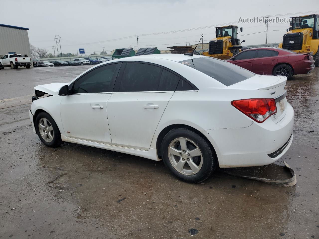 2012 Chevrolet Cruze Lt White vin: 1G1PF5SCXC7126906