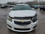 2012 Chevrolet Cruze Lt White vin: 1G1PF5SCXC7126906