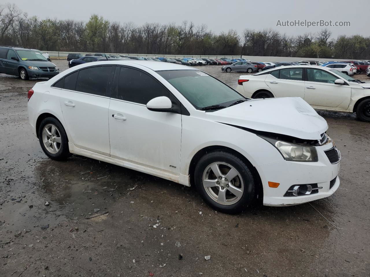 2012 Chevrolet Cruze Lt Белый vin: 1G1PF5SCXC7126906