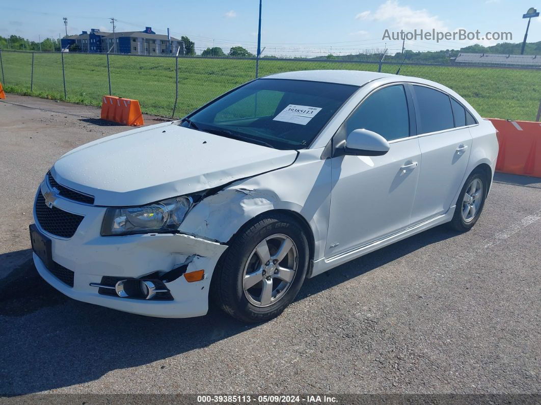 2012 Chevrolet Cruze 1lt White vin: 1G1PF5SCXC7236175