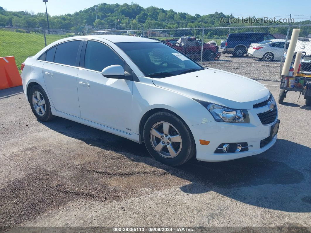 2012 Chevrolet Cruze 1lt White vin: 1G1PF5SCXC7236175