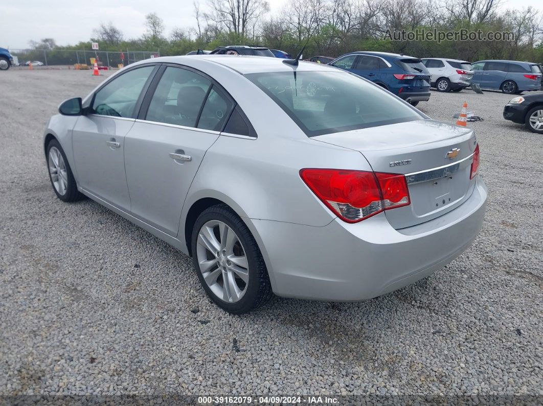 2013 Chevrolet Cruze Ltz Серебряный vin: 1G1PG5SB0D7140500