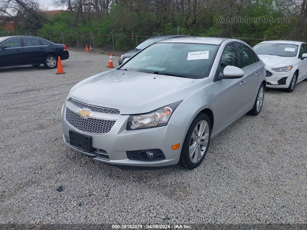 2013 Chevrolet Cruze Ltz Серебряный vin: 1G1PG5SB0D7140500