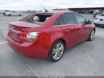 2013 Chevrolet Cruze Ltz Red vin: 1G1PG5SB0D7243254