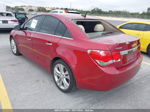 2013 Chevrolet Cruze Ltz Red vin: 1G1PG5SB0D7243254