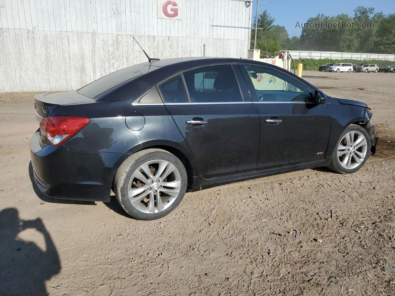 2013 Chevrolet Cruze Ltz Gray vin: 1G1PG5SB0D7248664