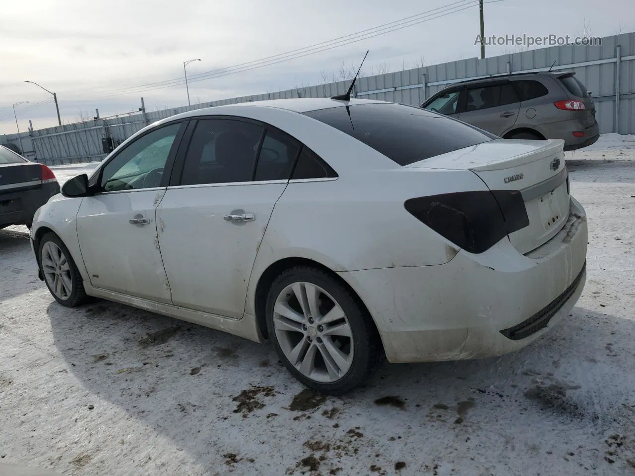 2013 Chevrolet Cruze Ltz Белый vin: 1G1PG5SB0D7272737