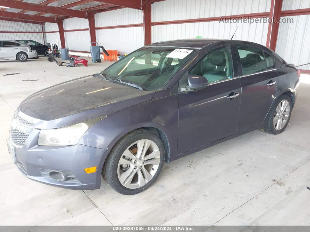 2013 Chevrolet Cruze Ltz Dark Blue vin: 1G1PG5SB0D7301671