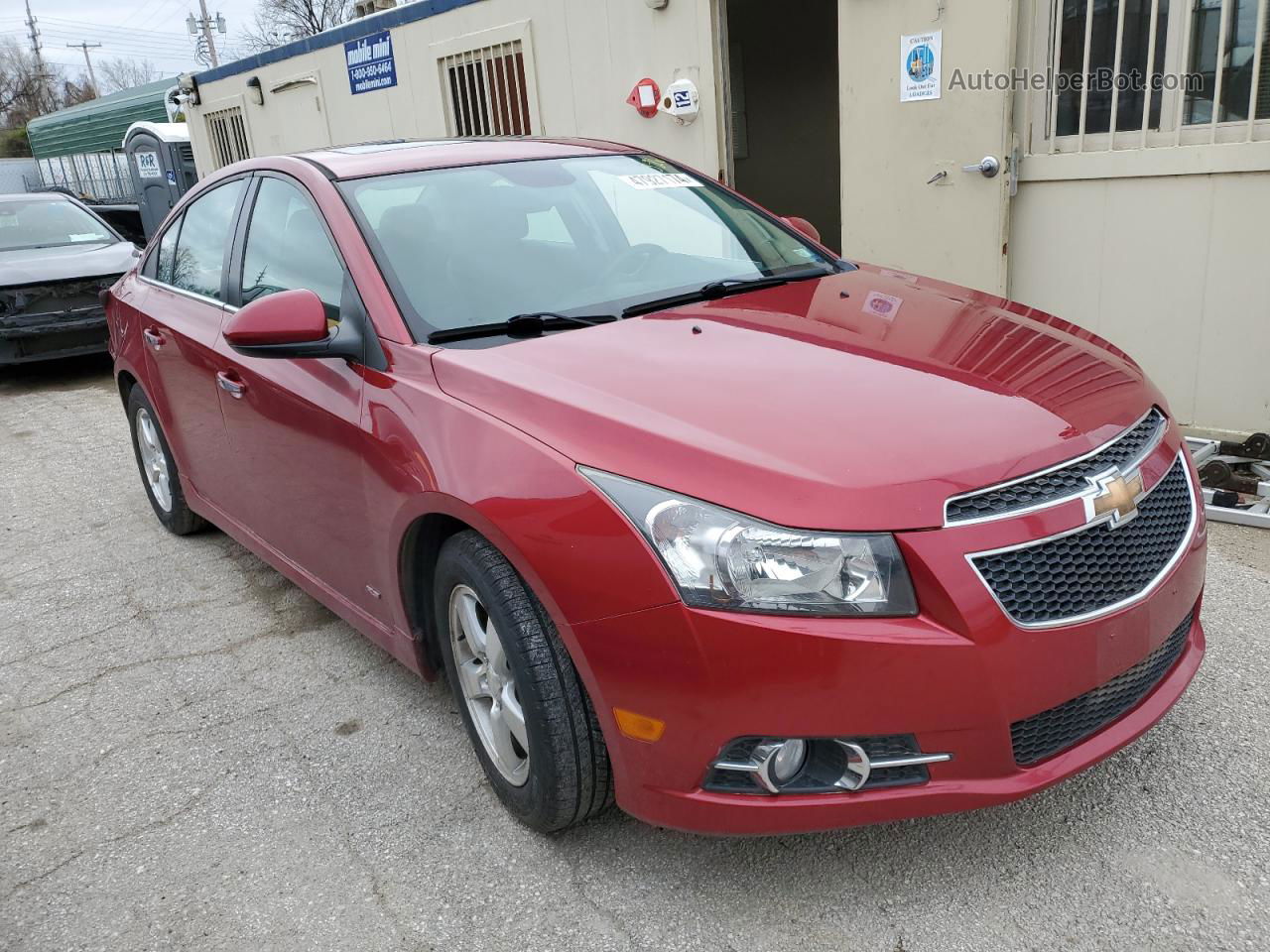 2014 Chevrolet Cruze Ltz Красный vin: 1G1PG5SB0E7251310