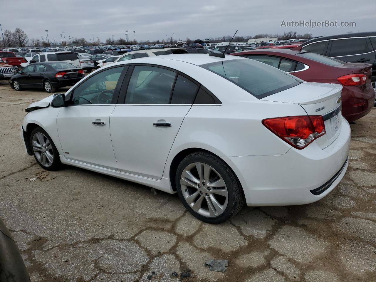 2015 Chevrolet Cruze Ltz Белый vin: 1G1PG5SB0F7136174