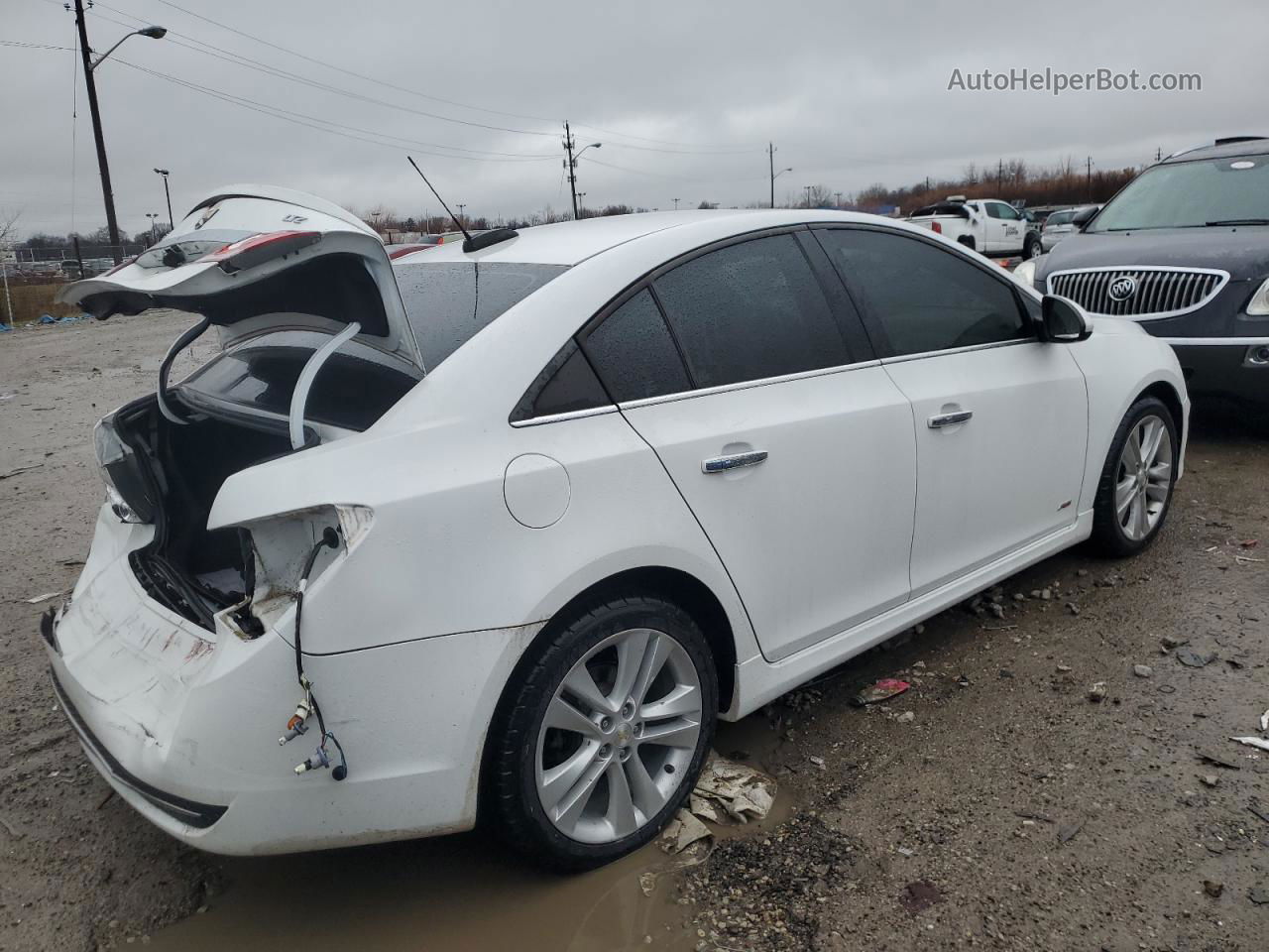 2015 Chevrolet Cruze Ltz Белый vin: 1G1PG5SB0F7174813