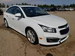 2015 Chevrolet Cruze Ltz White vin: 1G1PG5SB0F7229759