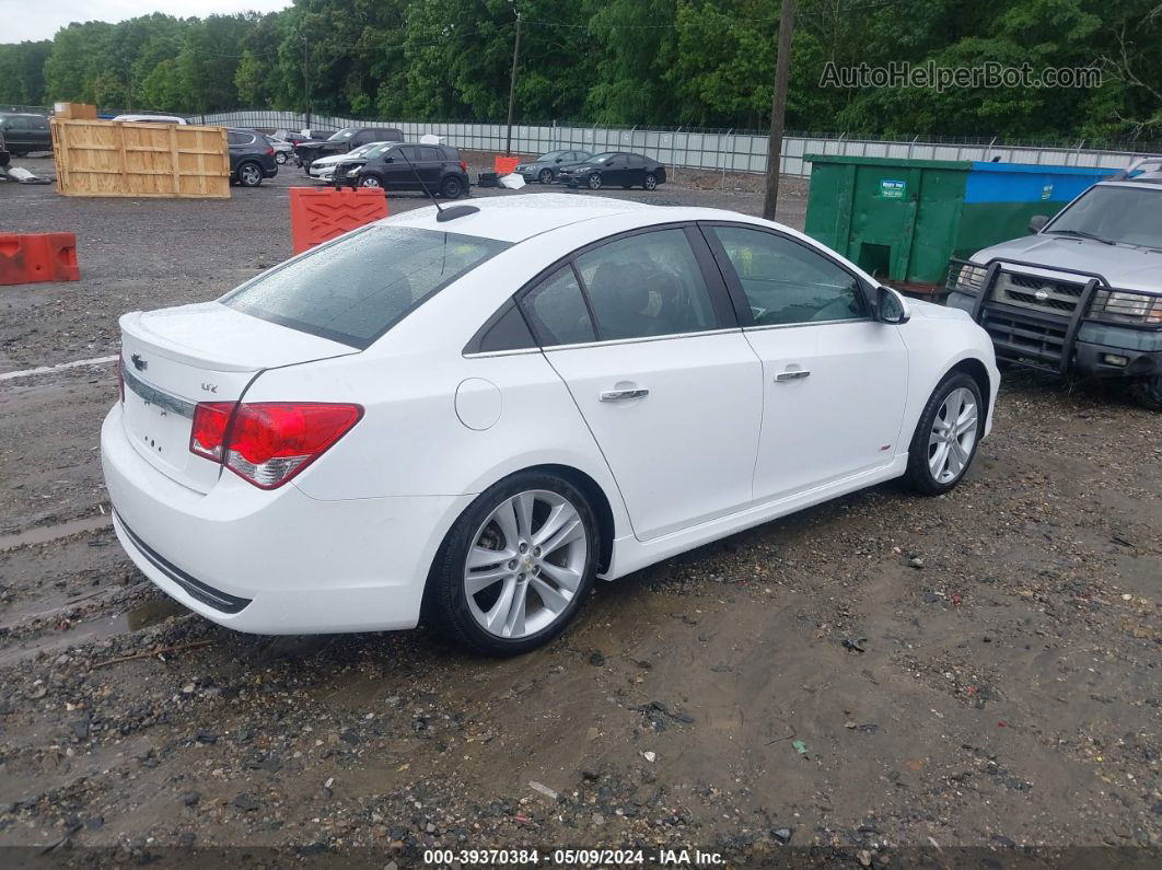 2015 Chevrolet Cruze Ltz Белый vin: 1G1PG5SB0F7244889