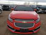 2015 Chevrolet Cruze Ltz Red vin: 1G1PG5SB0F7252068