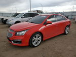 2015 Chevrolet Cruze Ltz Red vin: 1G1PG5SB0F7252068