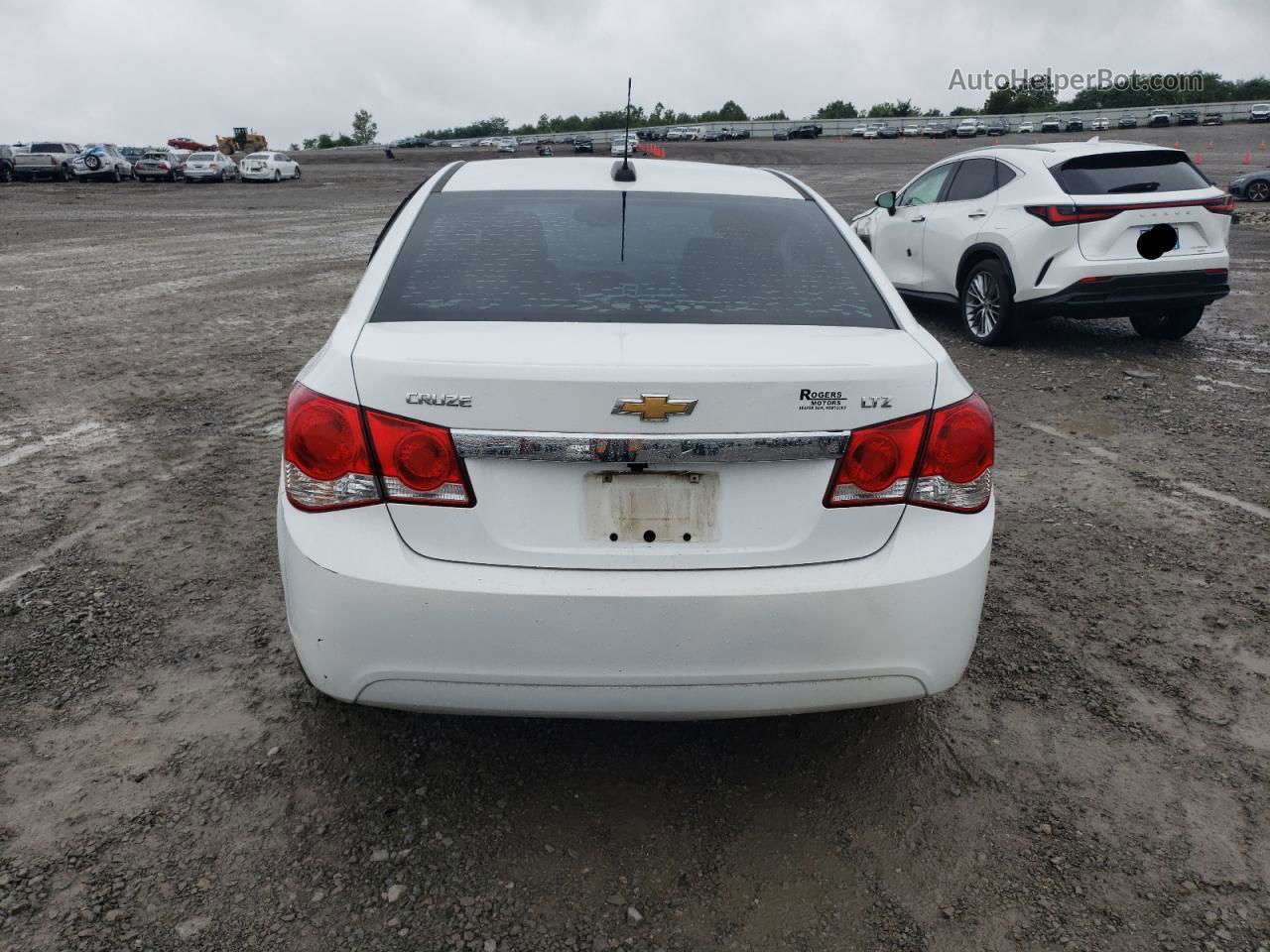 2016 Chevrolet Cruze Limited Ltz White vin: 1G1PG5SB0G7198109