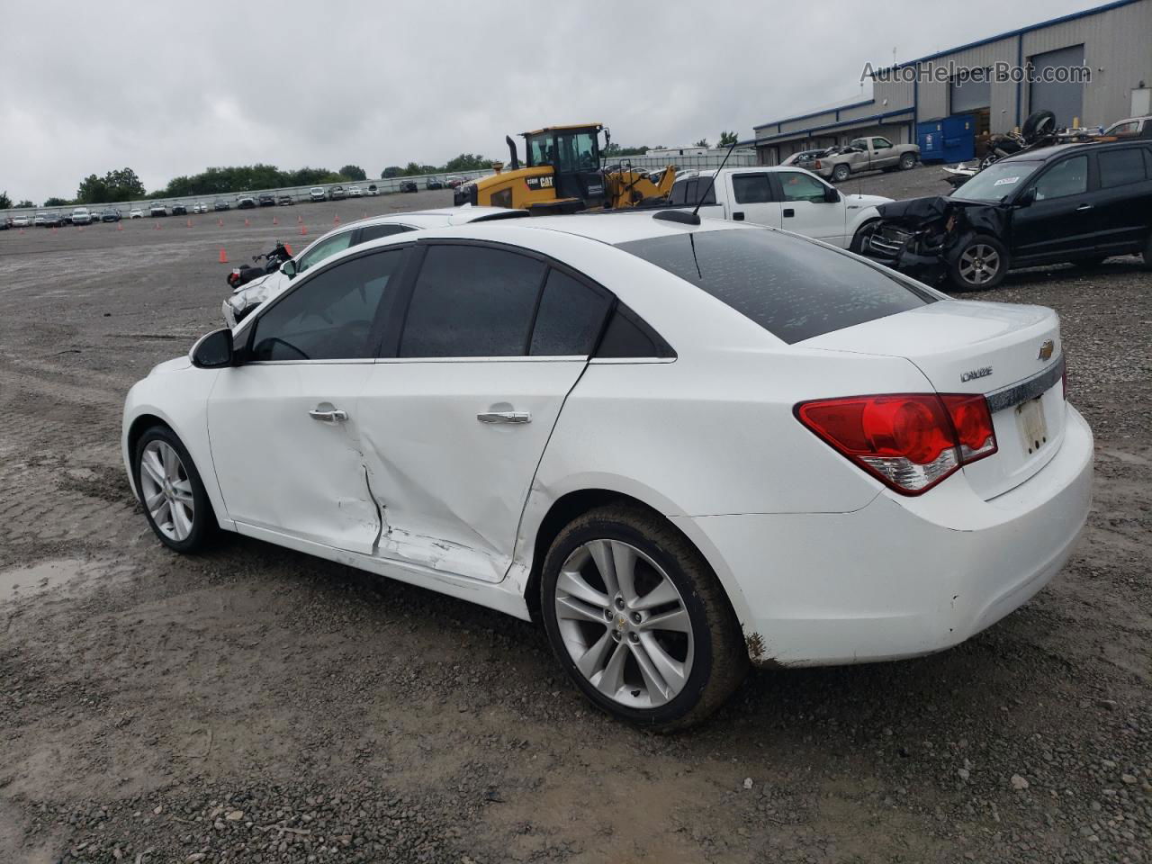 2016 Chevrolet Cruze Limited Ltz White vin: 1G1PG5SB0G7198109