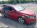 2013 Chevrolet Cruze Ltz Red vin: 1G1PG5SB1D7267613