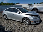 2014 Chevrolet Cruze Ltz Gray vin: 1G1PG5SB1E7399076