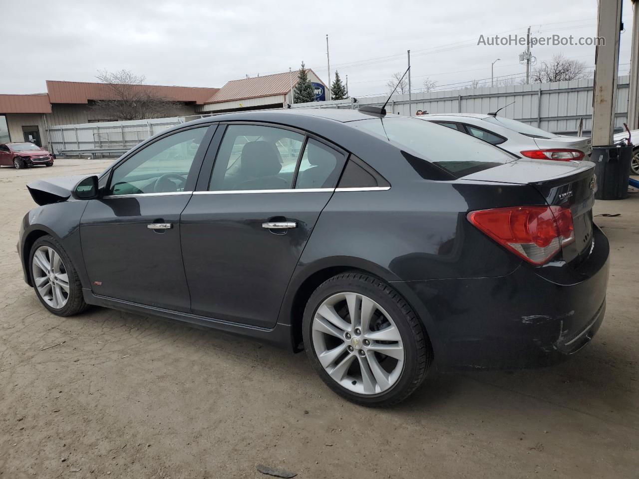 2015 Chevrolet Cruze Ltz Charcoal vin: 1G1PG5SB1F7147099