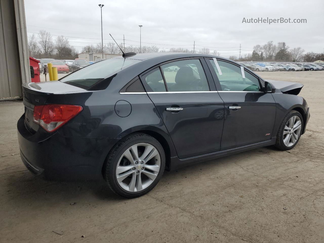 2015 Chevrolet Cruze Ltz Charcoal vin: 1G1PG5SB1F7147099