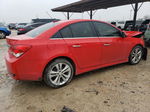 2015 Chevrolet Cruze Ltz Red vin: 1G1PG5SB1F7180247