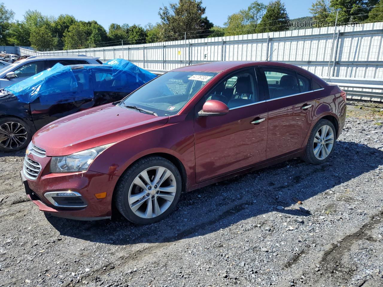 2016 Chevrolet Cruze Limited Ltz Красный vin: 1G1PG5SB1G7123239