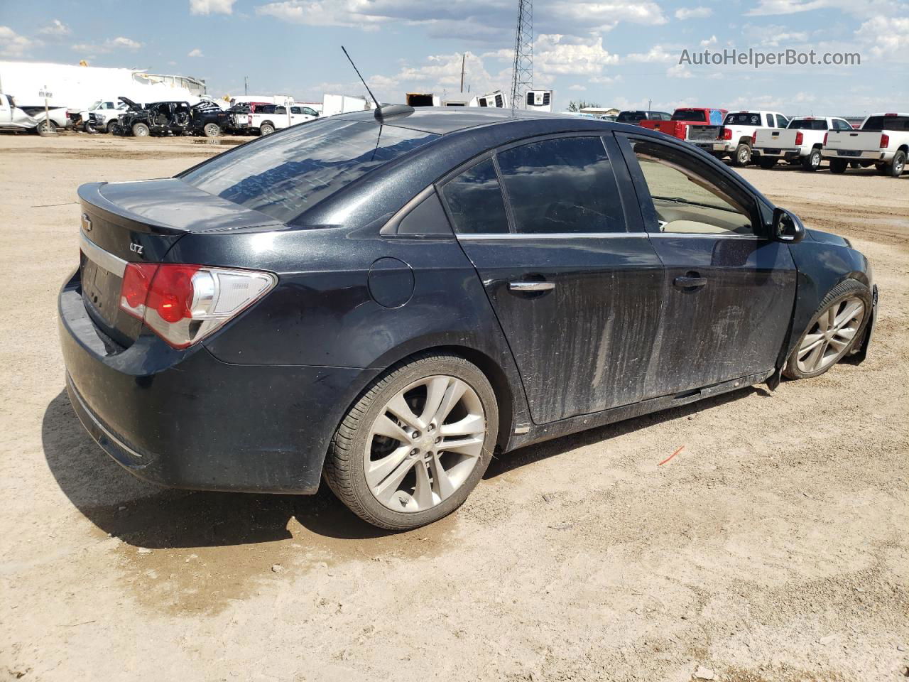 2016 Chevrolet Cruze Limited Ltz Black vin: 1G1PG5SB1G7126304