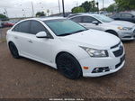 2013 Chevrolet Cruze Ltz White vin: 1G1PG5SB2D7108728