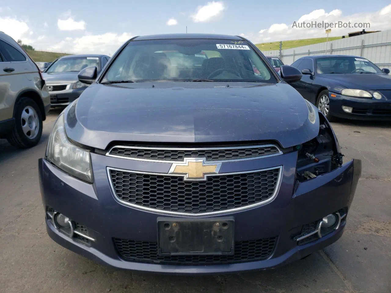 2013 Chevrolet Cruze Ltz Синий vin: 1G1PG5SB2D7146329