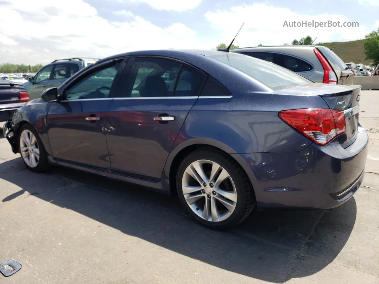 2013 Chevrolet Cruze Ltz Синий vin: 1G1PG5SB2D7146329