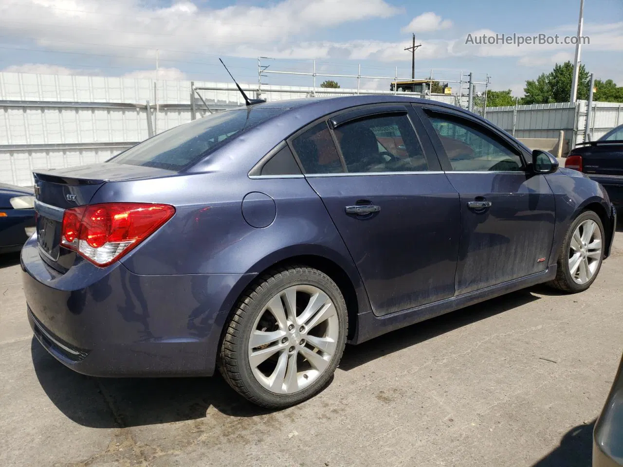 2013 Chevrolet Cruze Ltz Синий vin: 1G1PG5SB2D7146329