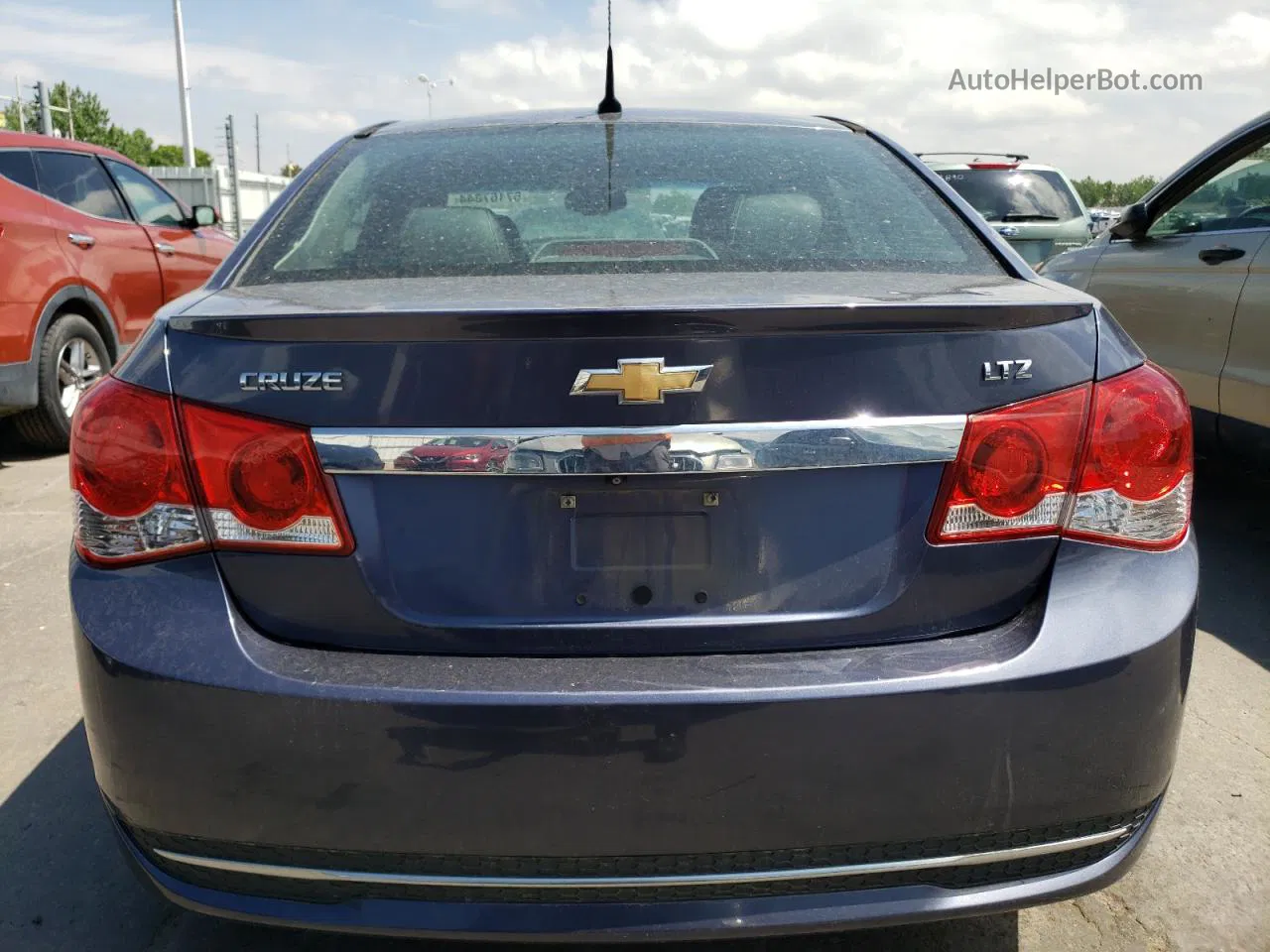 2013 Chevrolet Cruze Ltz Синий vin: 1G1PG5SB2D7146329