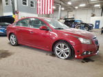 2014 Chevrolet Cruze Ltz Red vin: 1G1PG5SB2E7214033