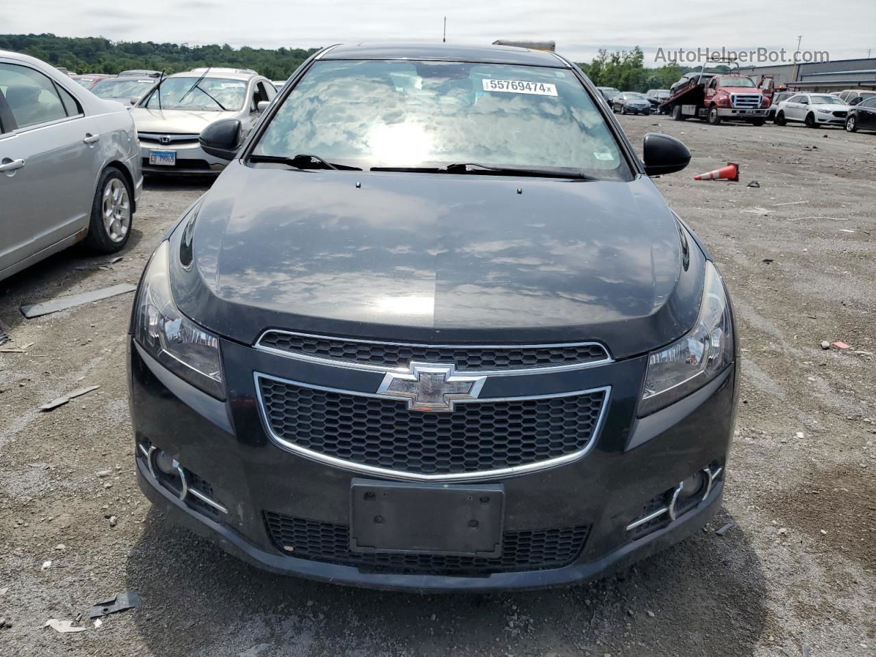 2014 Chevrolet Cruze Ltz Черный vin: 1G1PG5SB2E7325214