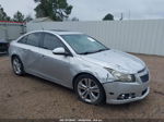 2014 Chevrolet Cruze Ltz Silver vin: 1G1PG5SB2E7359539