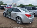 2014 Chevrolet Cruze Ltz Silver vin: 1G1PG5SB2E7359539