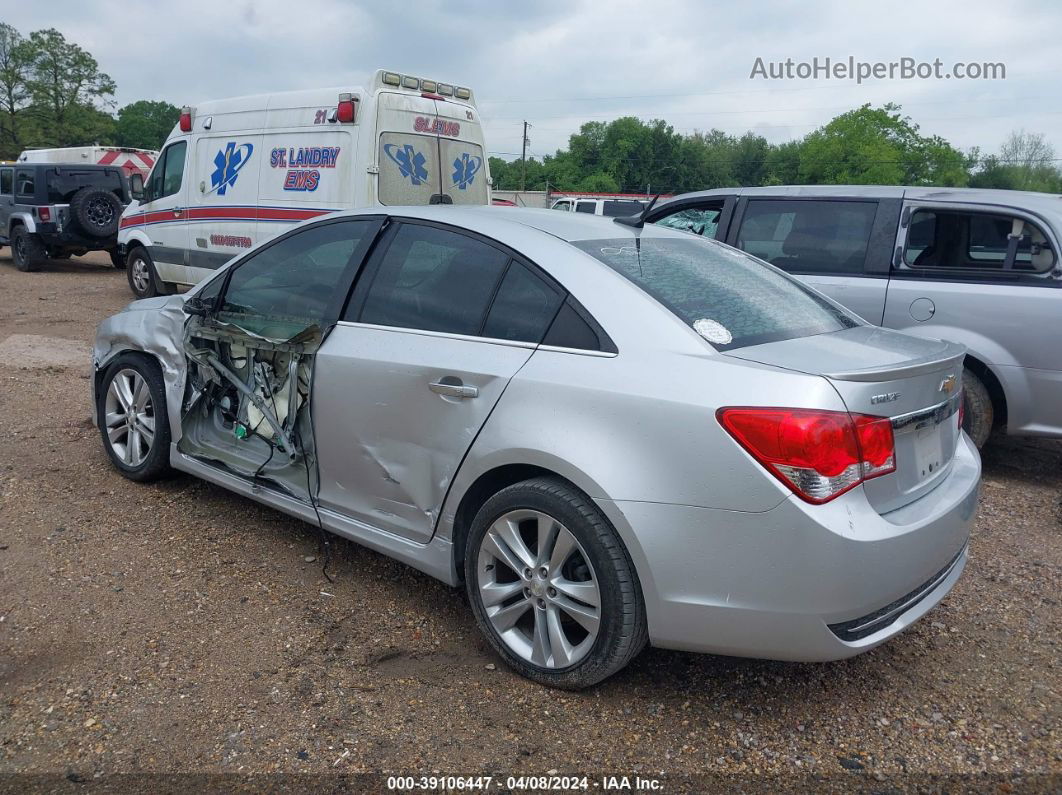 2014 Chevrolet Cruze Ltz Silver vin: 1G1PG5SB2E7359539