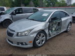 2014 Chevrolet Cruze Ltz Silver vin: 1G1PG5SB2E7359539