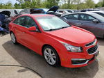 2015 Chevrolet Cruze Ltz Red vin: 1G1PG5SB2F7154353