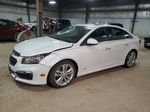 2015 Chevrolet Cruze Ltz White vin: 1G1PG5SB2F7186722