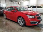 2015 Chevrolet Cruze Ltz Red vin: 1G1PG5SB2F7219850