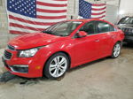 2015 Chevrolet Cruze Ltz Red vin: 1G1PG5SB2F7219850