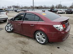 2015 Chevrolet Cruze Ltz Burgundy vin: 1G1PG5SB2F7277022