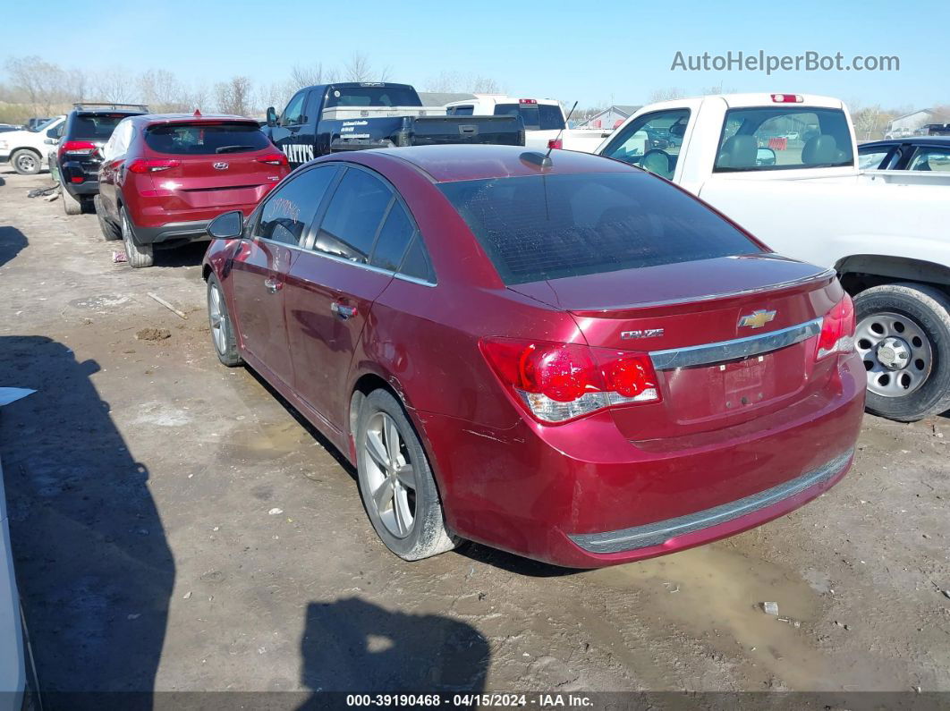 2016 Chevrolet Cruze Limited Ltz Auto Red vin: 1G1PG5SB2G7117028